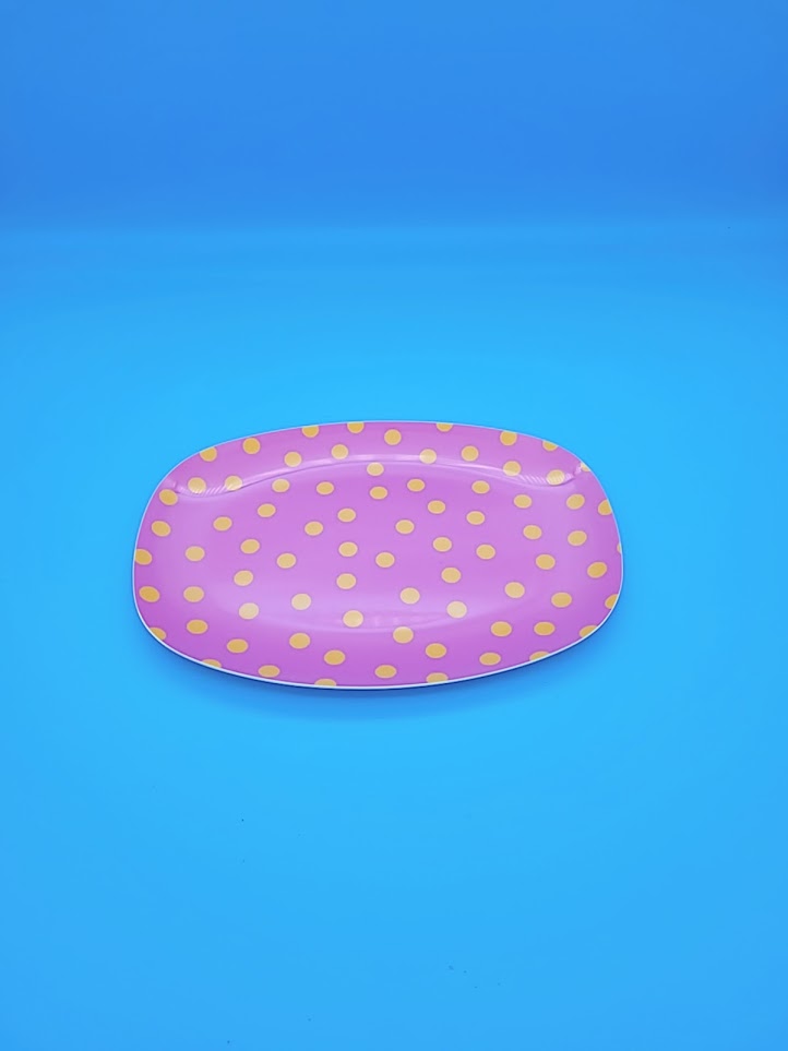 Pink dot plate